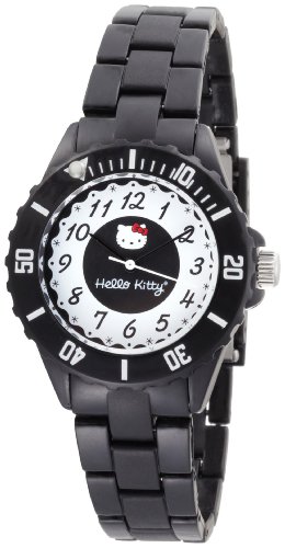Hello Kitty Women's H3WL1004BK Black Dial Watch