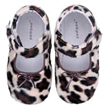 Pediped Originals * Lexi -- Brown Cheetah * Soft Leather-Soled Shoes! SMALL (US size: 4-4.5 / 6-12 months / EU Size 19)
