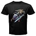 Black T-Shirt of Legend of Zelda Attack Portrait (Adventure of Link, Link to the Past...
