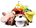 Michel-Toys 215700.2 - Handspielpuppen 4fach mit Sound
