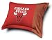 NBA Chicago Bulls Sham - Bright Red (Standard) 