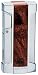 Colibri Sidewinder Cigar Torch Lighter Wood with Silver