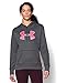 Under Armour Women's Storm Armour Fleece Printed Big Logo Hoodie, Carbon Heather (090)/Cloud Gray, Medium