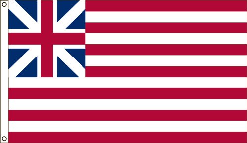 America's Flag Company 6-Foot by 10-Foot Nylon Grand Union Historical Flag with Canvas Header and Grommets