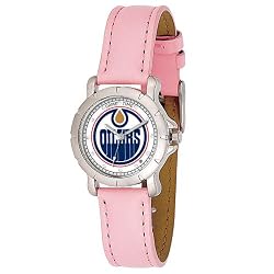 Edmonton Oilers Ladies/Child Pink Player Series Watch - NHL Hockey Fan Shop Sports