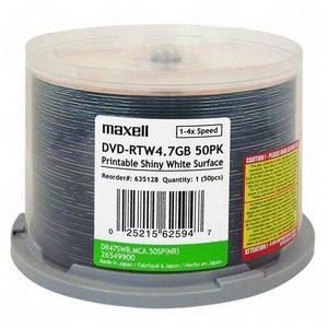 50 Maxell DVD-R 4,7 GB 16x print Cake Preisvergleich