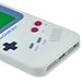 EarlyBirdSavings White Game Boy Style Silicone Soft Case Cover Skin for iPhone 5 5TH 5G