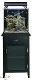 Current USA Solana 34 Gallon Aquarium w/ 6x18W Nova Extreme Pro T5HO & Modern Black Stand