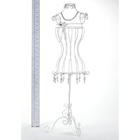 Ornamental Wire Frame Mannequin 70cm With Pearl Beads (839188)