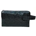 Esprit Kosmetiktasche Federtasche Rose Ornament schwarz
