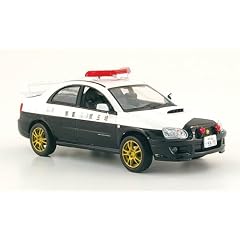 Subaru Impreza WRX Sti, Polizei Japan, 2003, Modellauto, Fertigmodell, Norev 1:43
