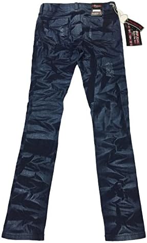 VIP Fashion Darm Marble Wash with Skinny Leg Ripped Distressed Packet Cut Off Pants (10)