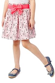 Pure Cotton Flamingo Print Skirt