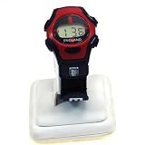 ENGLAND Digitaluhr mit blauem Klettarmband