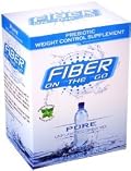 Fiber On The Go - Single Serving Prebiotic Fiber with Stevia, Pure (30 Packets)