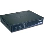 TRENDnet 4-Port Gigabit Firewall Router TWG-BRF114 (Black)