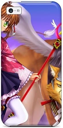 New Fashion Premium Tpu Case Cover For Iphone 5c - Card Captor Sakura Animal Blue Browngarter Kero Kimono Kinomoto Sakuramoonknives Shortthighhighs Wand Yukata
