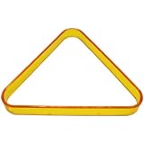 Acrylic Desinger Pool Ball Triangle, Yellow