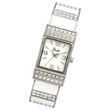 Dude ウォッチ(キラストーンバングル) BL749-SW シルバー×ホワイト レディス