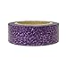 AllyDrew Decorative Washi Masking Tape, Purple Petals