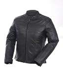 Mossi Adventure Black Size 22 Ladies Leather Jacket