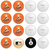 Baltimore Orioles 1-TEAM BILLIARDS/POOL TABLE BALL SET (9)