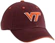 Virginia Tech Hokies Adult Adjustable Hat, Maroon/Orange