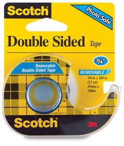 Scotch Double Sided Tapes - Removable Double Sided Tape, 200, 3/4