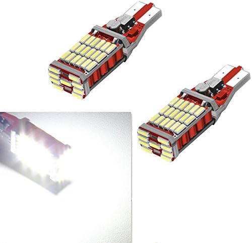 Bulbeats New Gold Generation! 1000 Lumens Canbus Error Free 2pcs 45-BT Chipsets 921 912 W16W T10 T15 LED Bulbs Backup light Reverse Light Xenon White 6000K