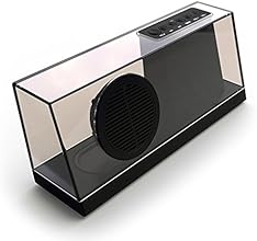 I-Venstar Enceinte Haut-parleur Speaker Portable Bluetooth sans fil St&eacute;r&eacute;o avec 5W Enceinte R&eacute;sonateur Am&eacute;lioration des basses , Radio FM, Mic int&eacute;gr&eacute;, Affichage LED, Prise Audio 3,5 mm, Support Carte de TF / Carte Micro SD et USB entr&eacute;e, jusqu'&agrave; 35ft Range Bluetooth, jusqu'&agrave; 8 heures de Travail, Support MP3, WAV, WMA, APE, FLAC Formats de fichier audio (Transparent Noir)