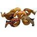 Mahogany Animal Napkin Rings - Set of Six - Kenya