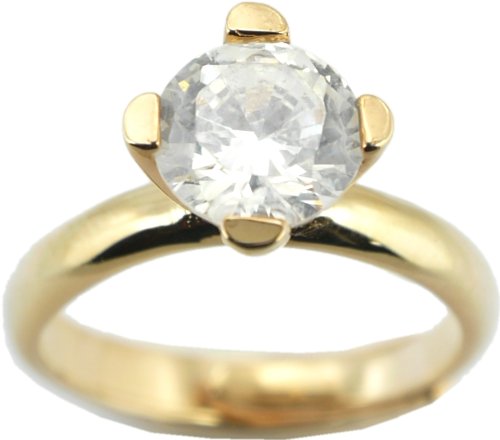  R & T - P70399T52 - Bague Femme - Plaqué Or - T 52