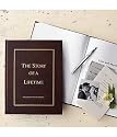 leather-bound story of a lifetime