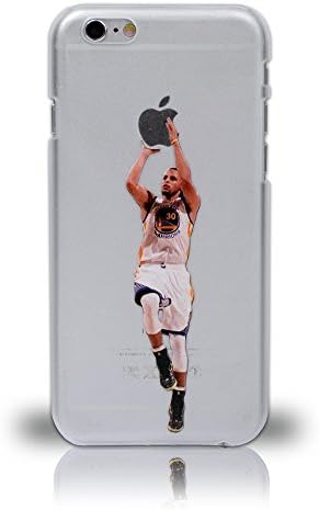 Goldgift Nba Basketball Player Star Stephen Curry Phone Case for Iphone 6 6s Back Coque Cover (05)