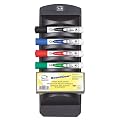 Dry Erase Marker Caddy Kit with 4-Color Marker Set Marker Board Eraser