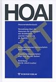 HOAI Honorartabellenbuch mit erweiterten Honorartabellen: Verordnung ueber die Honorare fuer Leistungen der Architekten und der Ingenieure in der Fassung der Fuenften AenderungsVO