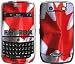 Canadian Flag Design Protective Decal Skin Sticker for Blackberry Curve 8900 Cell Pho...