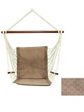 Bliss Hammocks Platinum Tex Hammock Chair - Mahogany