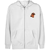 NCAA Bowling Green State Falcons Youth White Logo Applique Full Zip Hoody