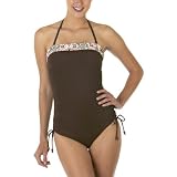 Merona® Printed Swimsuit - Brown
