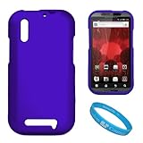 Blue Protective Crystal Hard Case for Motorola Droid Bionic XT865 (Verizon  ....