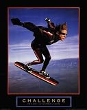 Challenge - Air Tricks by Unknown. CANVAS with 3/4 inch bars. 22.00
inches width by 28.00 inches height. Highest Quality Art Poster
Print