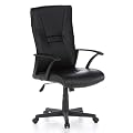 HJH Office/Buerostuhl24 644150 B�rostuhl / Chefsessel Emperor 20 Leder, schwarz