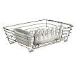 Rubbermaid Dish Drainer with Loft - Chrome (Large)