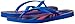 Havaianas Women's Slim Tribal Flip Flop, Blue Star, 39 BR/9-10 M US