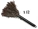 12-Pack - Retractable Feather Duster-Genuine Ostrich Feathers with Metal-Wire Binding
