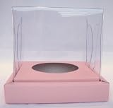Individual Pink Cupcake Box - 10 pack