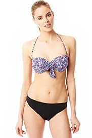 Halterneck Spotted Underwired Bikini Top