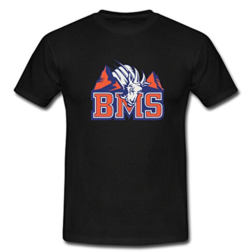 Yolo BMS Blue Mountain State The Goats Men's casual Cotton Tee Muscle Tee Gym