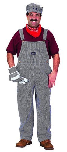Adult Train Engeineer Costume Suit (Adult Small) (Shoes/Shirt not included)  
